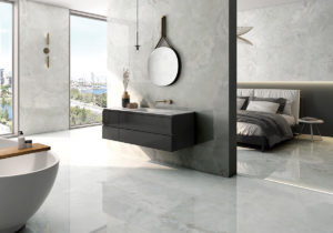 Tendencias baños 2025 onix pearl