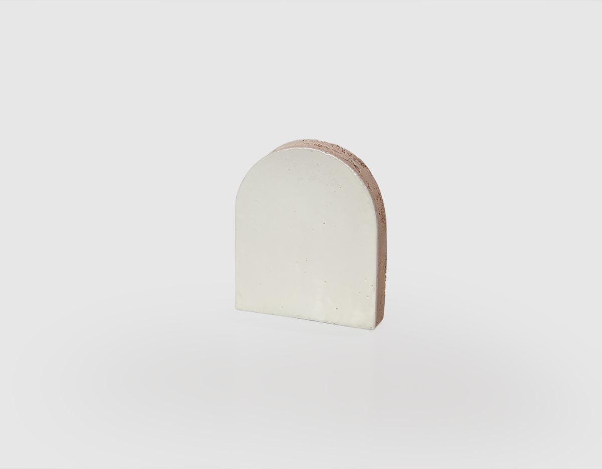 BALDOSA LANDSCAPE DECOR WHITE SHINY 9X11