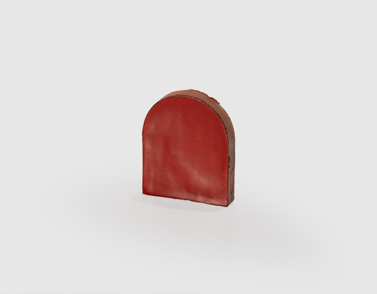 BALDOSA LANDSCAPE DECOR RED SHINY 9X11